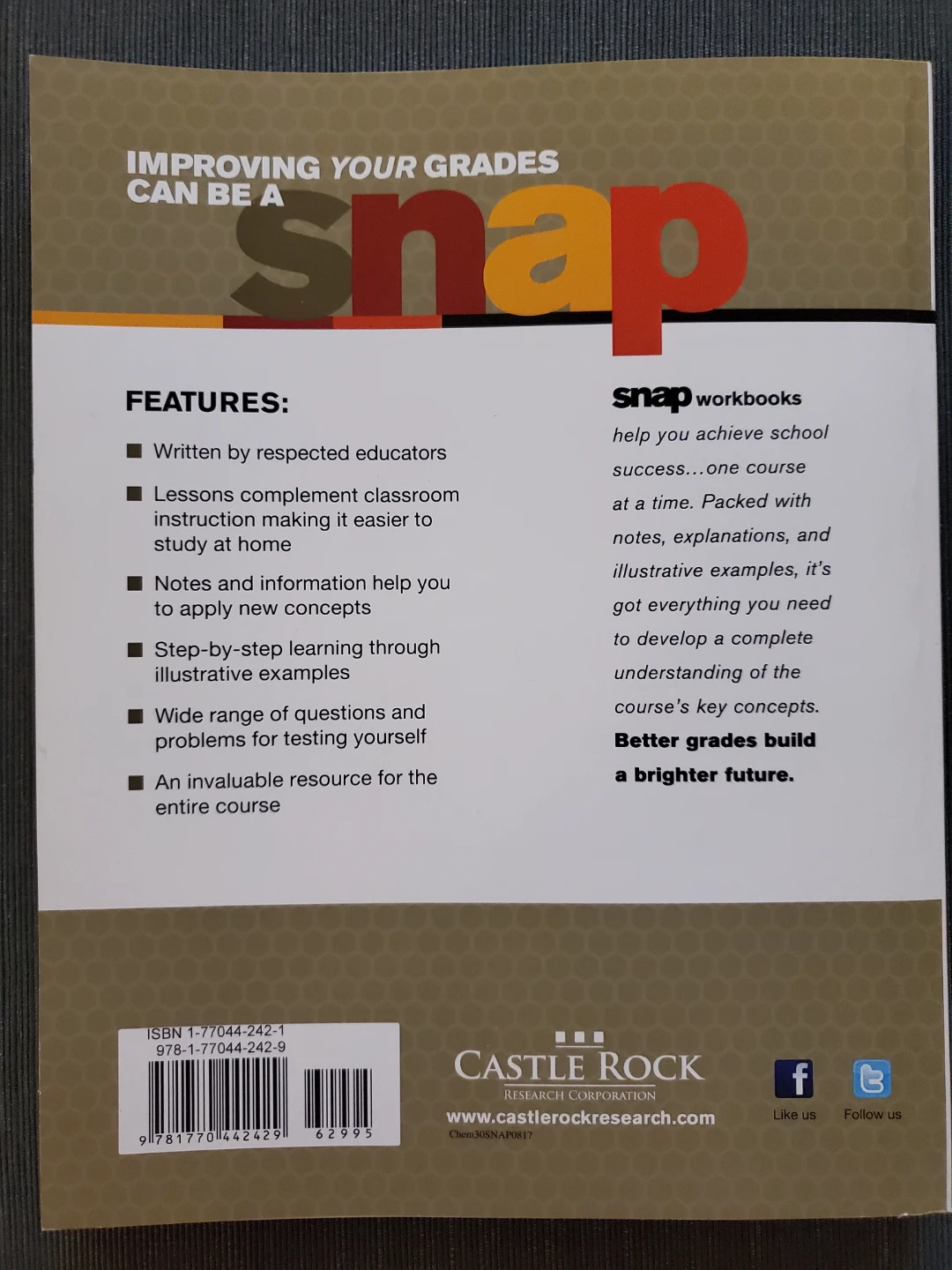 Castle Rock Chemistry 30 Student Notes and Problems Workbook - photo 2