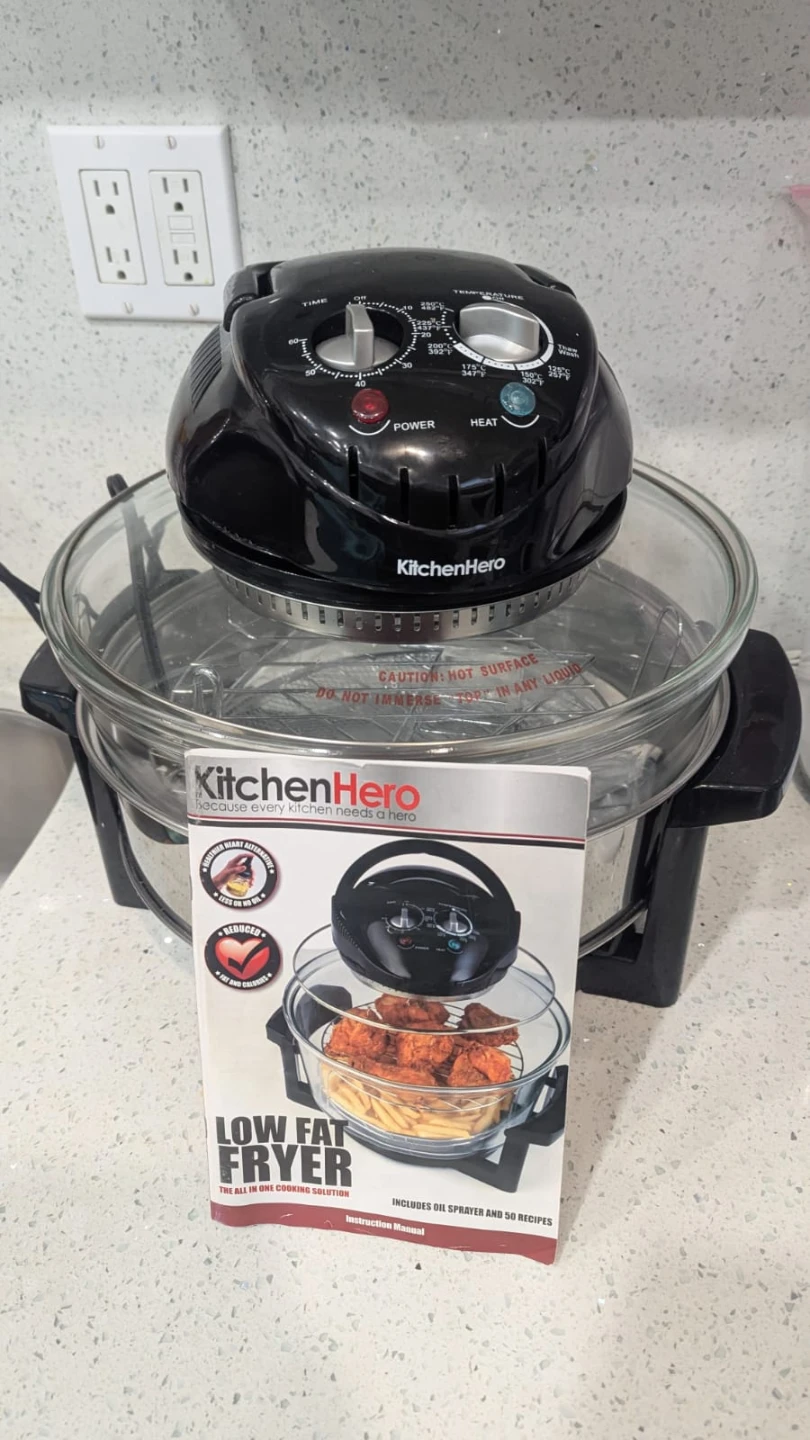 KitchenHero Low Fat Fryer - All in One Cooking Solution - photo 2