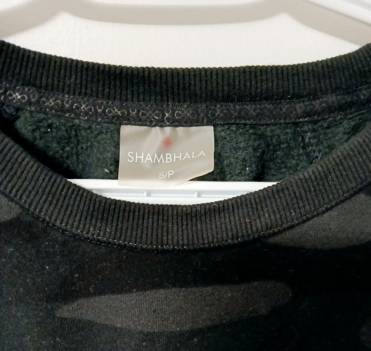 Men Medium Black Camo Crewneck Sweatshirt - photo 2
