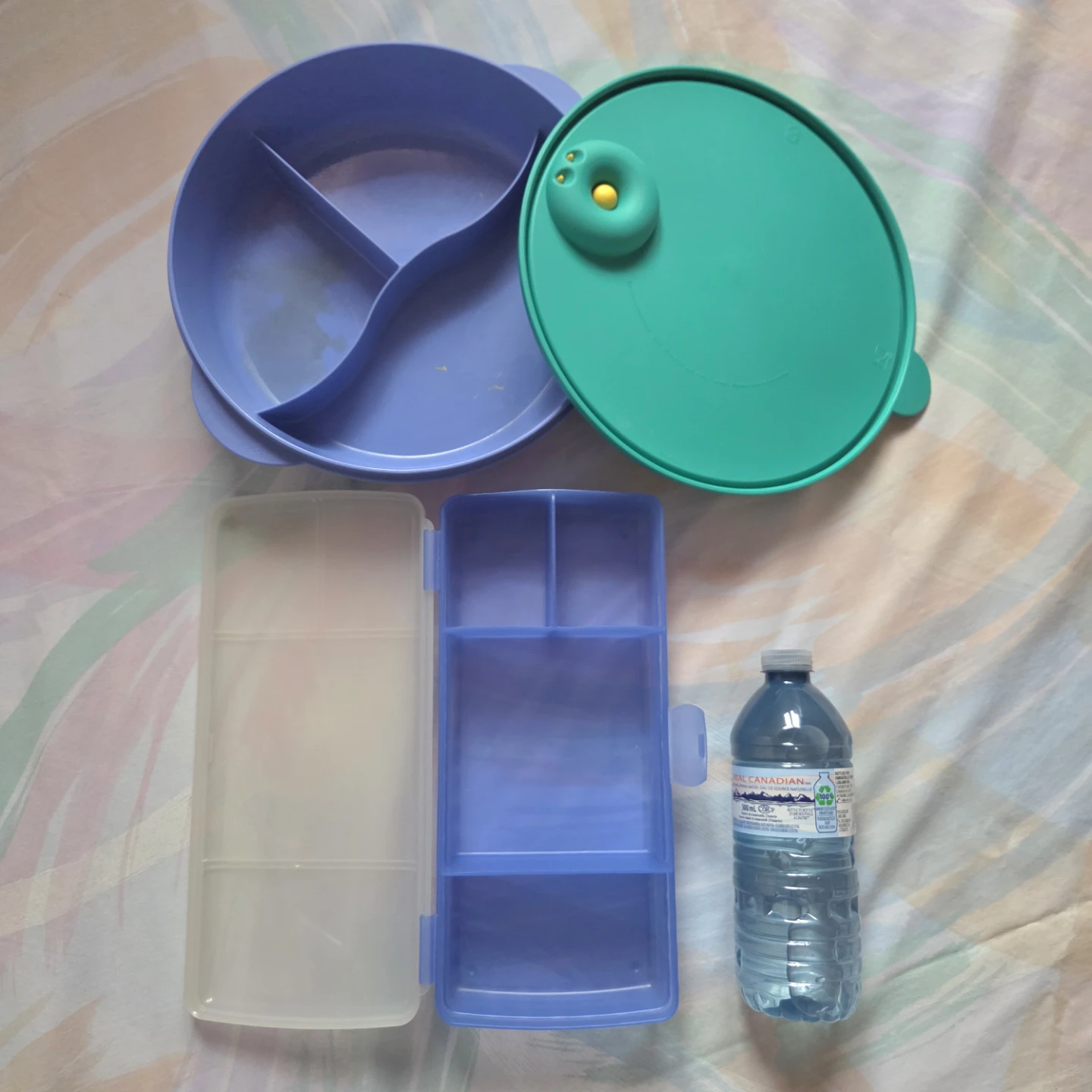 Tupperware Containers + Kids Plates - photo 2