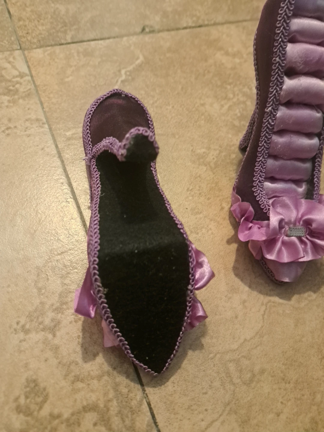 Purple High Heel Ring Jewelry Organizer Holder - photo 4