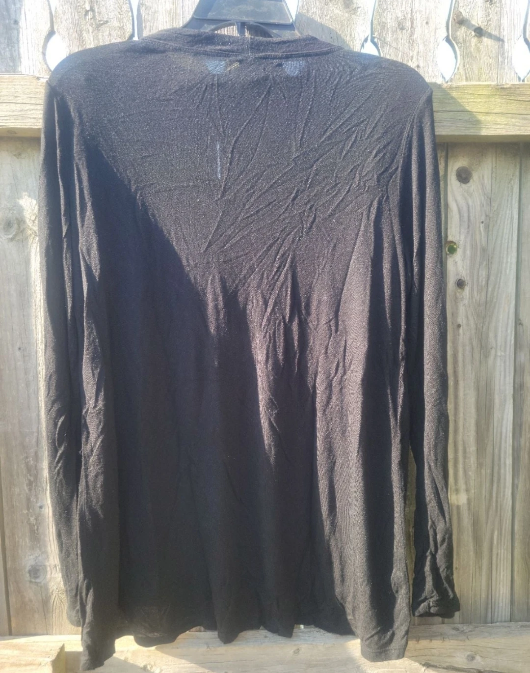 Black Long Sleeve Top - photo 3