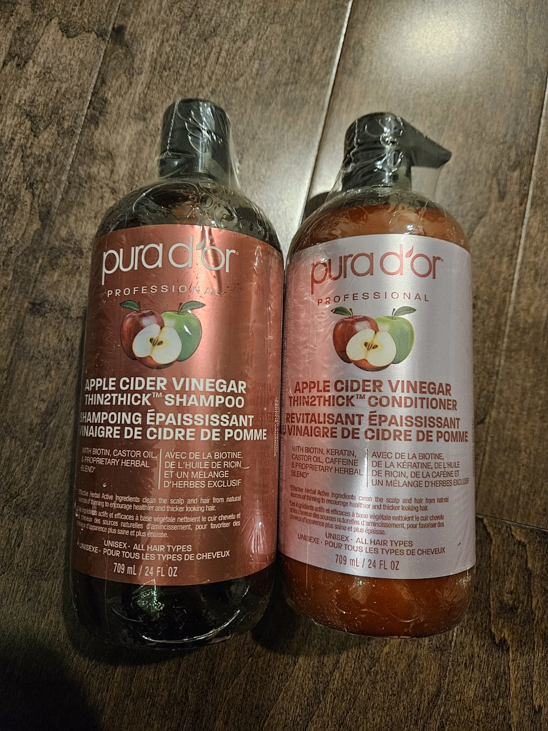 Pura D'Or THIN2THICK Shampoo and Conditioner