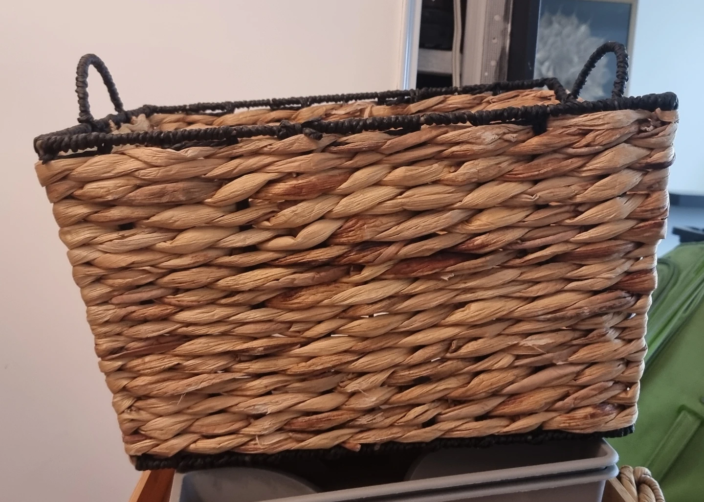 Woven Storage Basket with Handles🥕