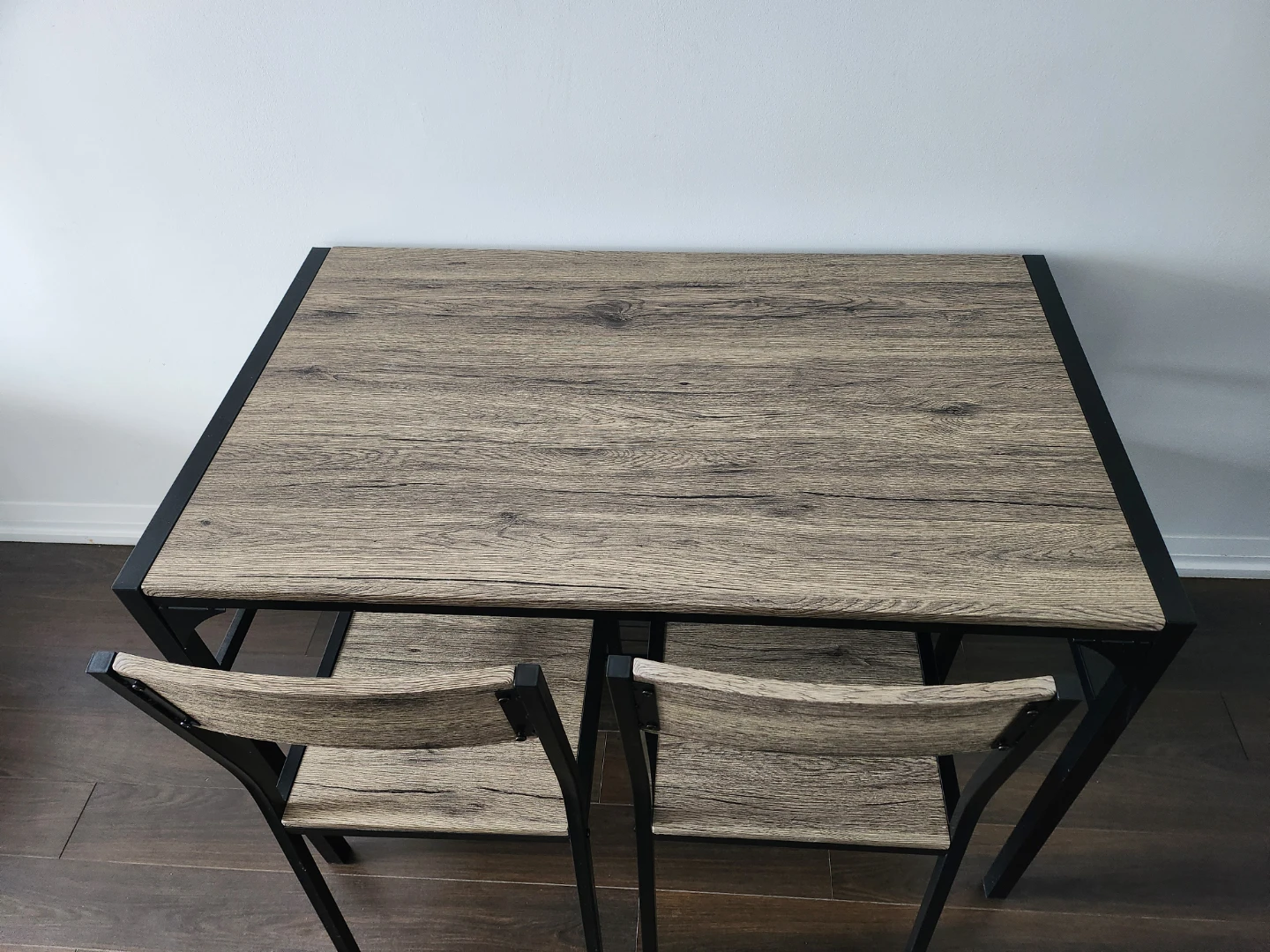 3-Piece Dining Set with Bench and Two Chairs - photo 3