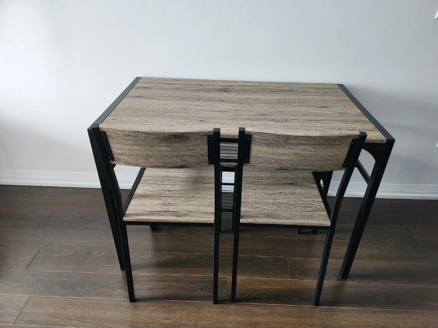 3-Piece Dining Set with Bench and Two Chairs - photo 4