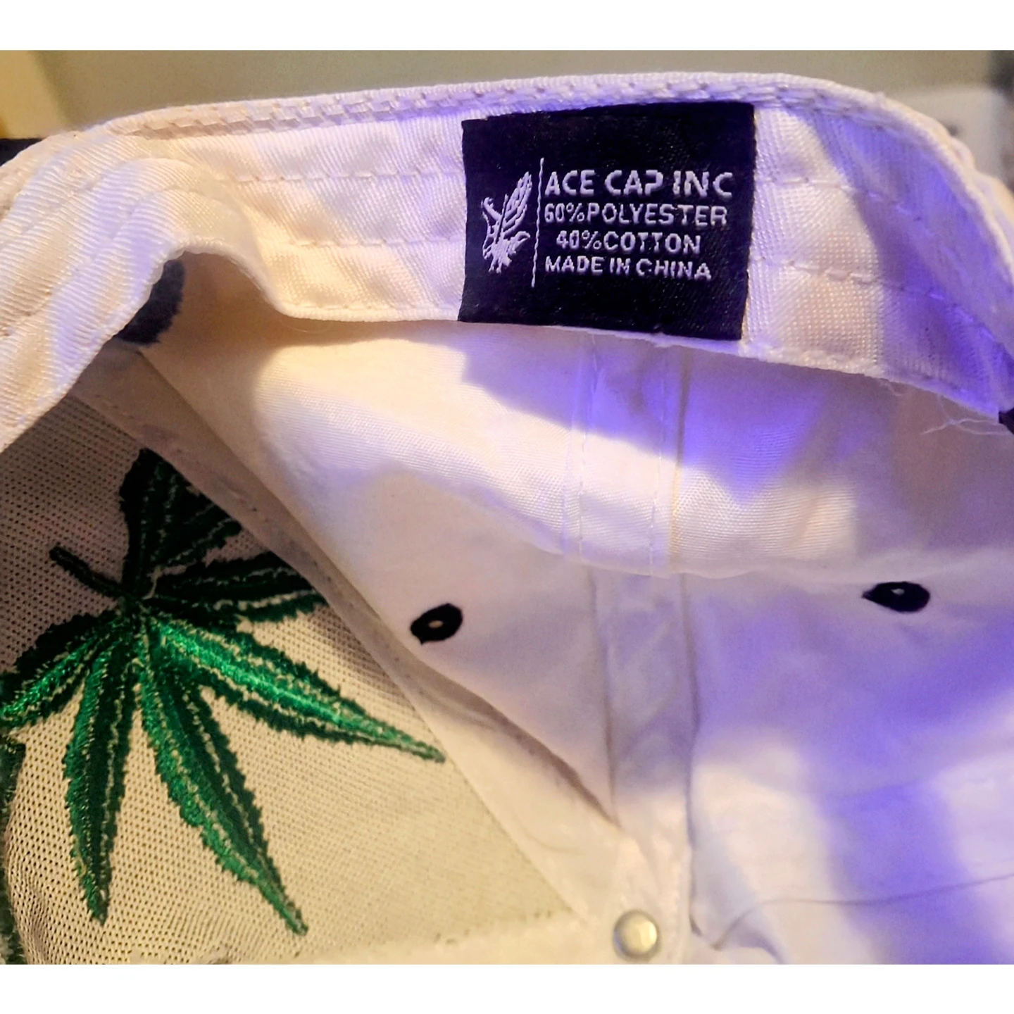 "Kush" Flat Bill, Snap Back Cap - photo 4