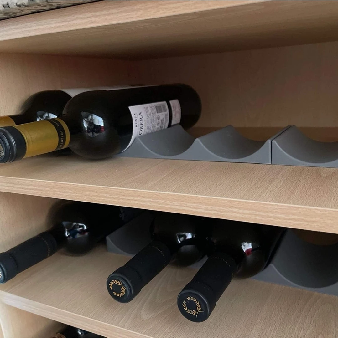Jognee Refrigerator Bottle Rack - Grey - photo 3