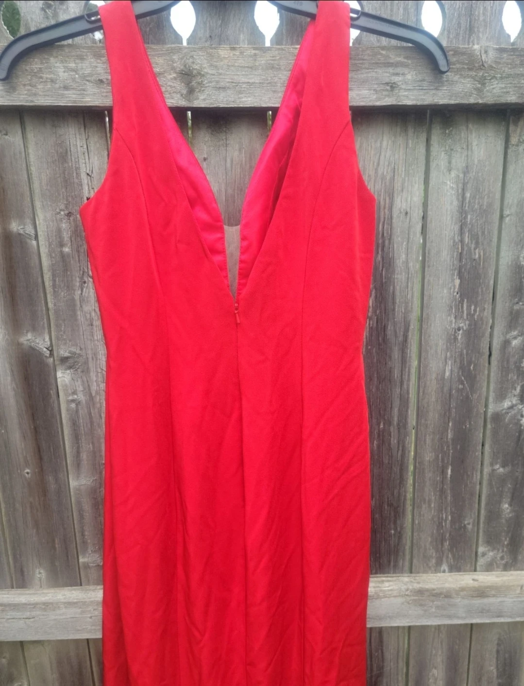 Eureka USA Red V-Neck Maxi Dress Size M - photo 2