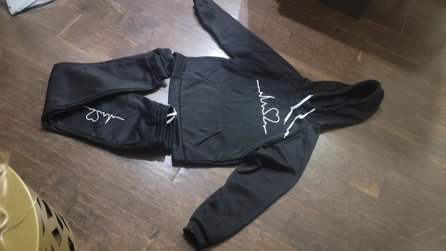 Two pieces set size L (black color) New - photo 3