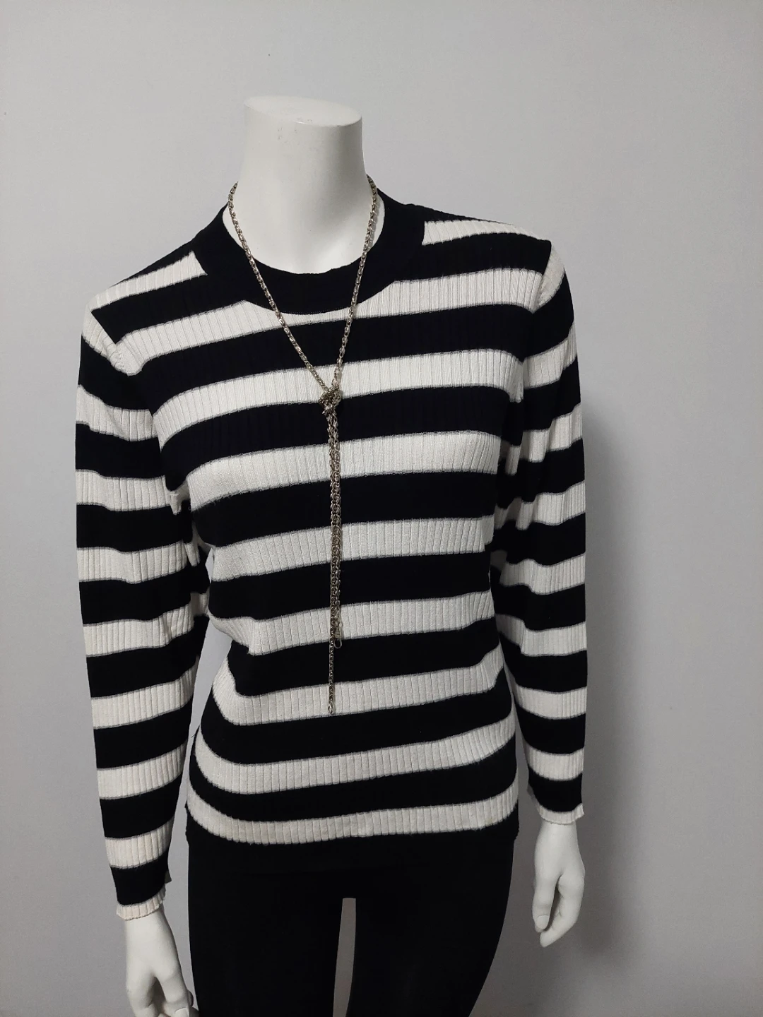 Zudio Striped Long Sleeve Top - XL