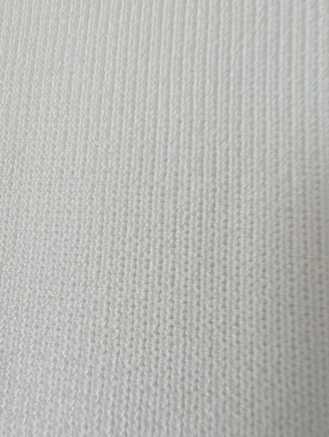 White Knit Maxi Dress with Side Slit - photo 3