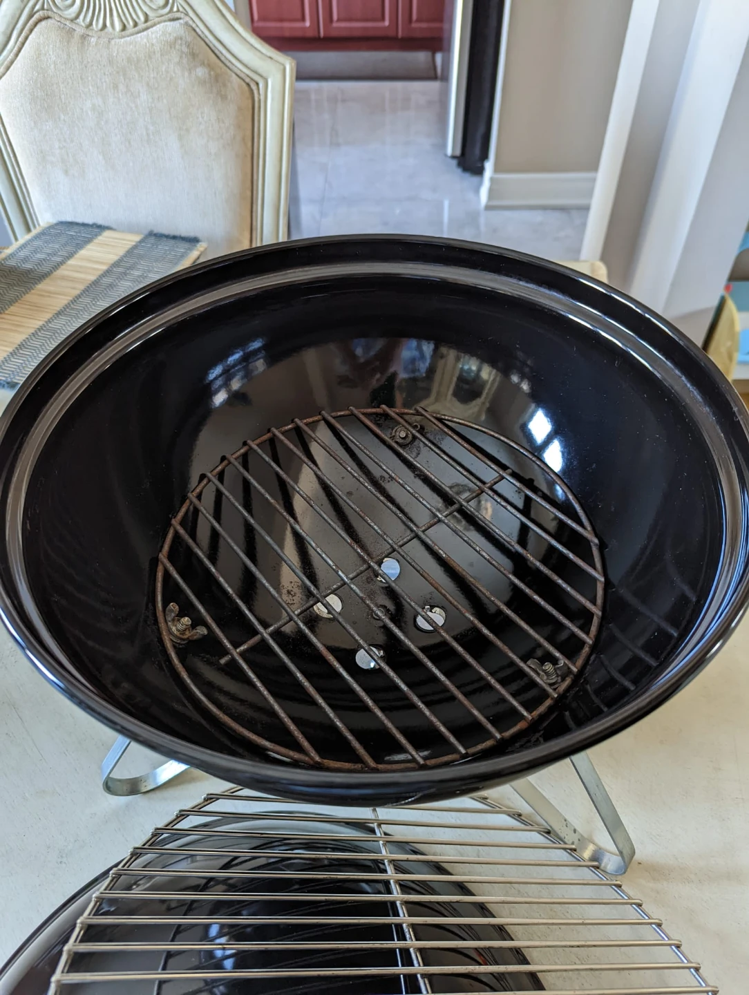 Weber Smokey Joe Premium Portable Charcoal Grill + Charcoal - photo 4