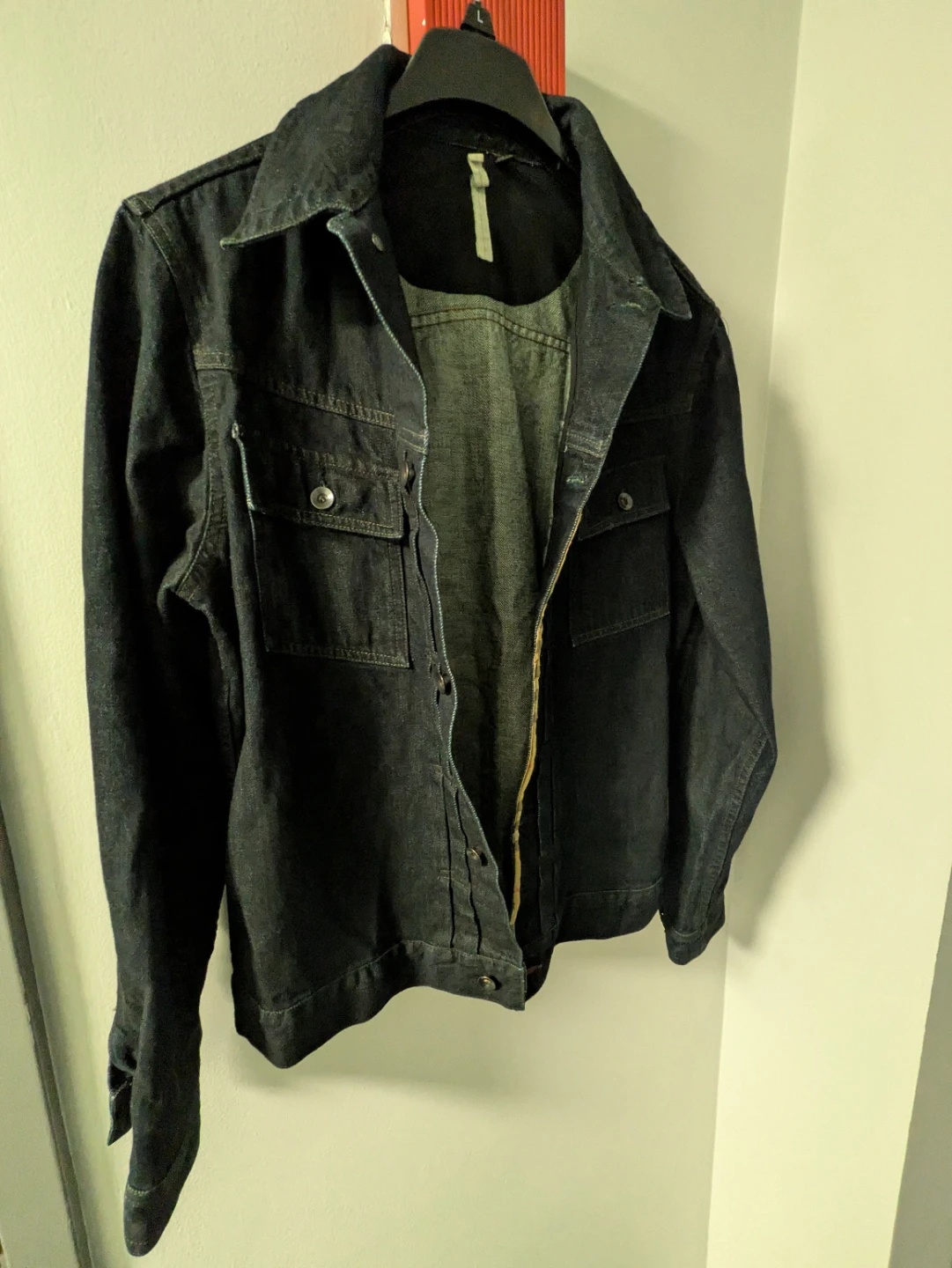 Denim Jacket, Dark Wash - photo 2