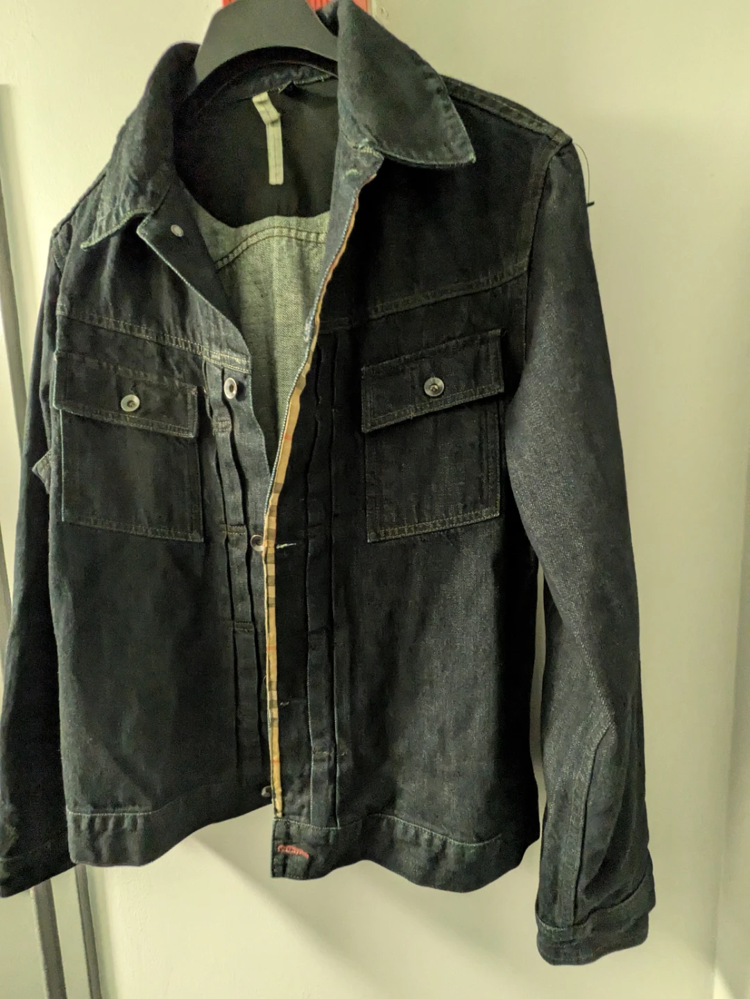 Denim Jacket, Dark Wash - photo 3