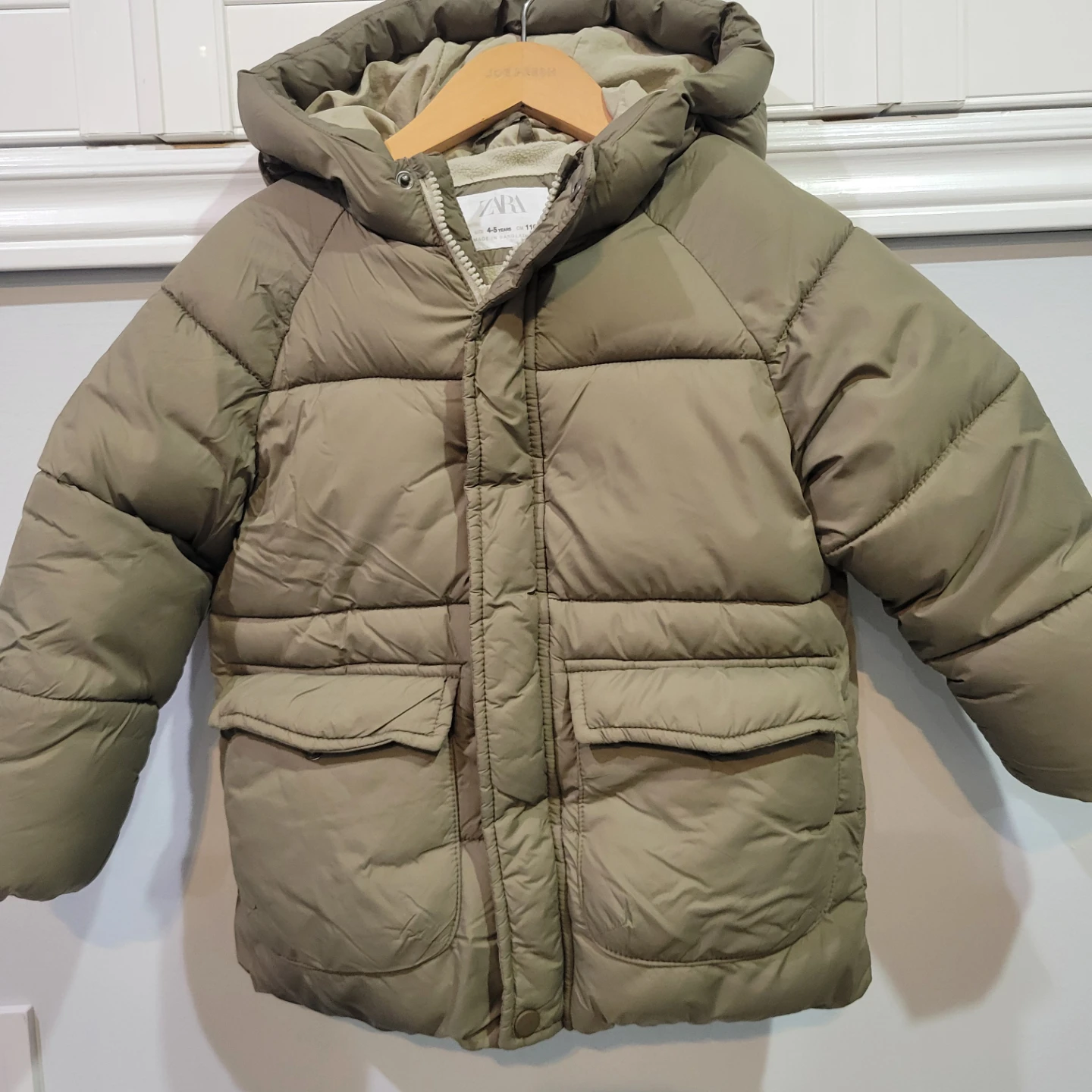 Zara Puffer Jacket - Kids Size 4-5 Years / 110 CM