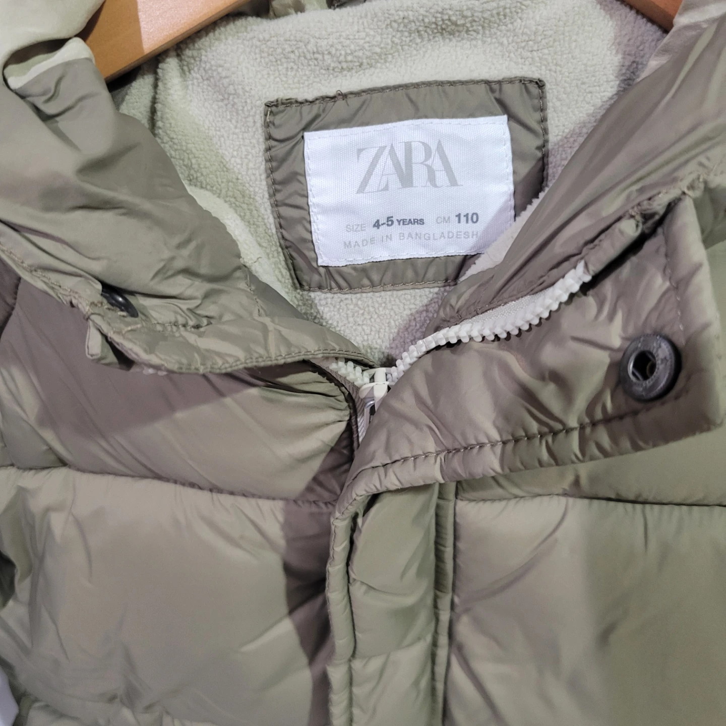 Zara Puffer Jacket - Kids Size 4-5 Years / 110 CM - photo 2