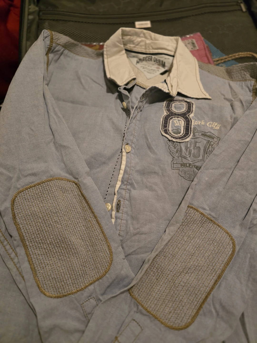 Tommy Hilfiger Denim Shirt - Size Large