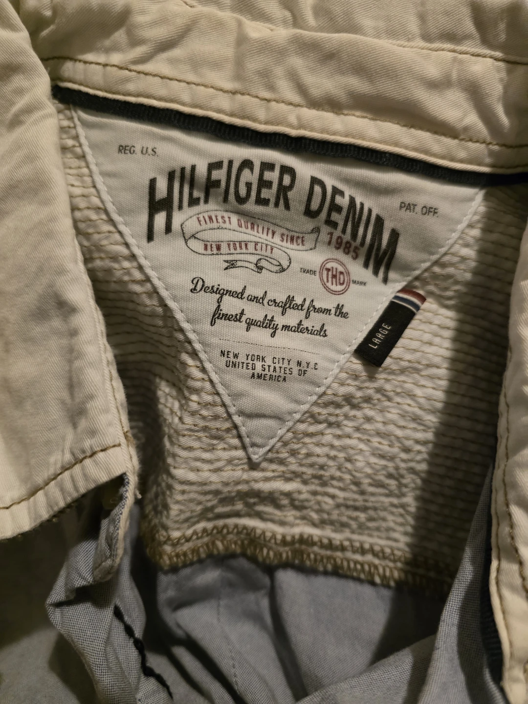 Tommy Hilfiger Denim Shirt - Size Large - photo 3