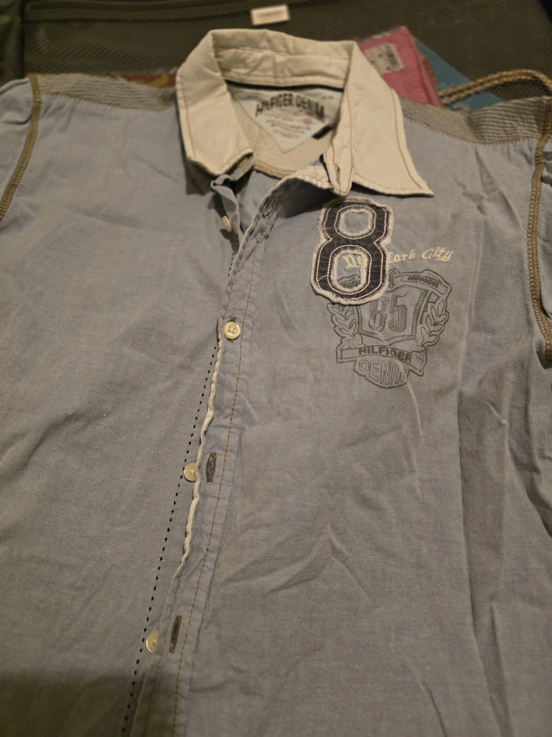 Tommy Hilfiger Denim Shirt - Size Large - photo 4