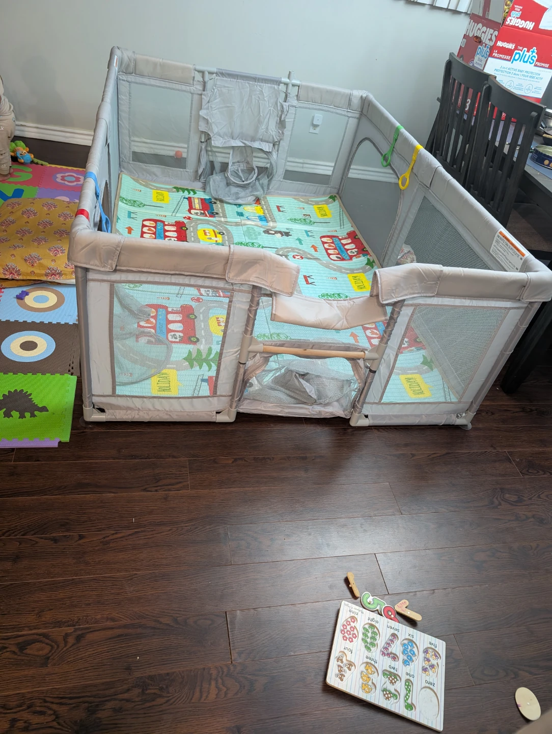Baby Playpen with Mat