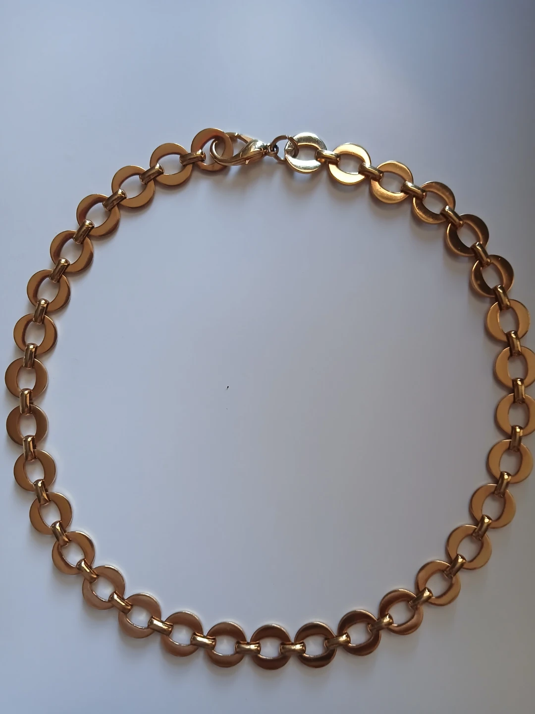 Gold Tone Chain Necklace