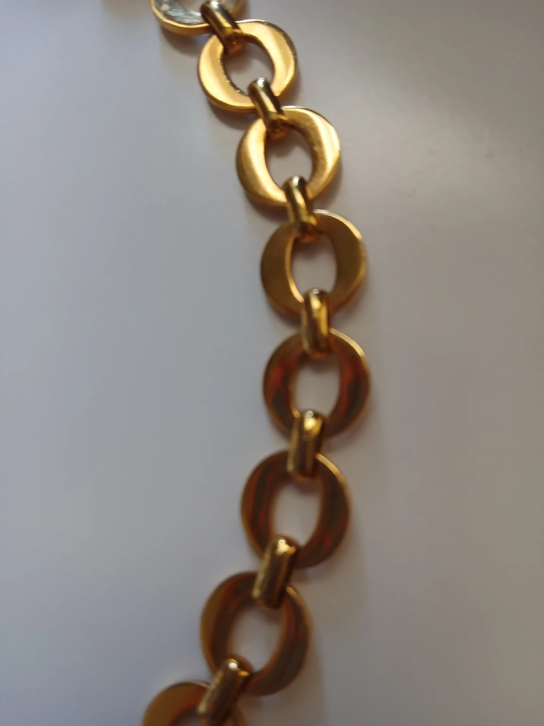 Gold Tone Chain Necklace - photo 2