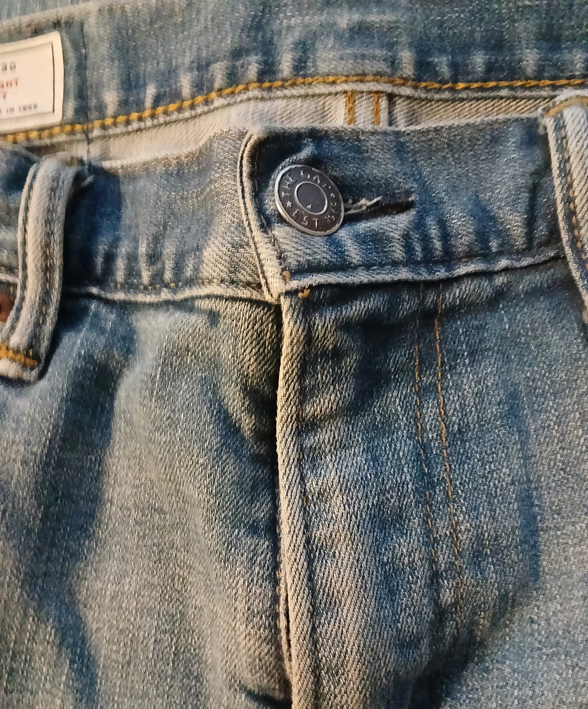 Gap Denim Straight Jeans - Size 29/30 - photo 4