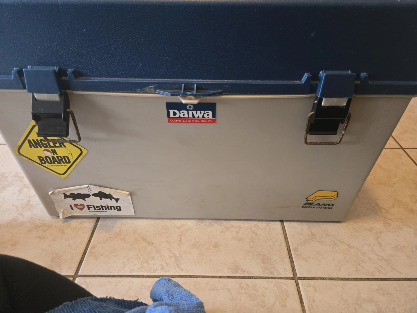 Daiwa & Plano musky Tackle Box 10" deep