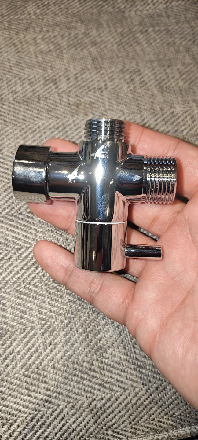 Chrome 3-Way Shower Diverter Valve - New! - photo 2