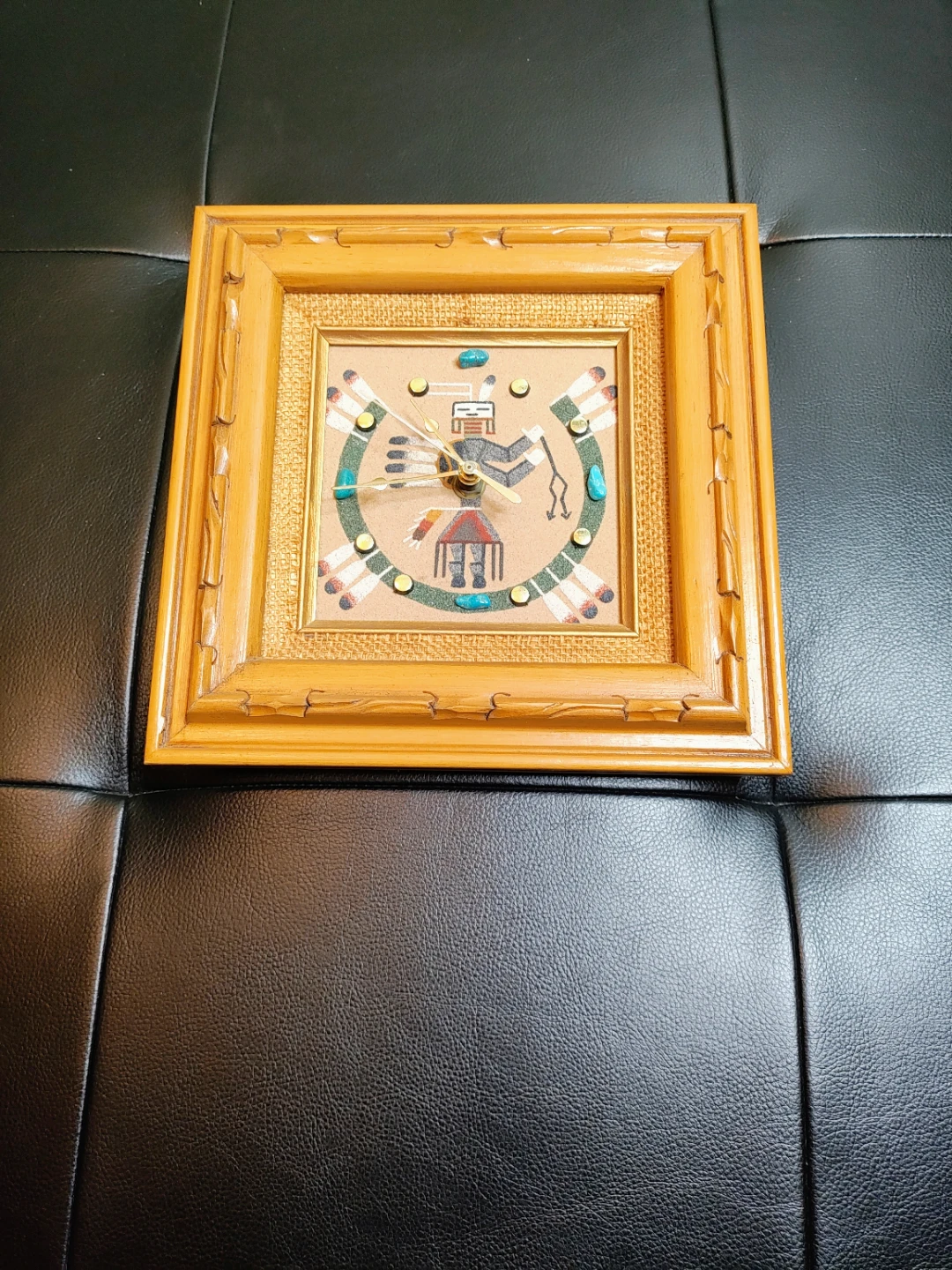 Navajo Sandpainting Clock