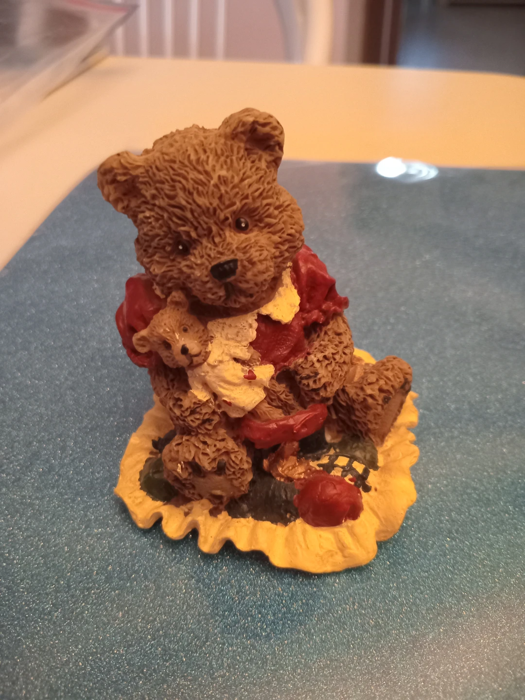 Collectible Enesco Teddy Bear Figurine