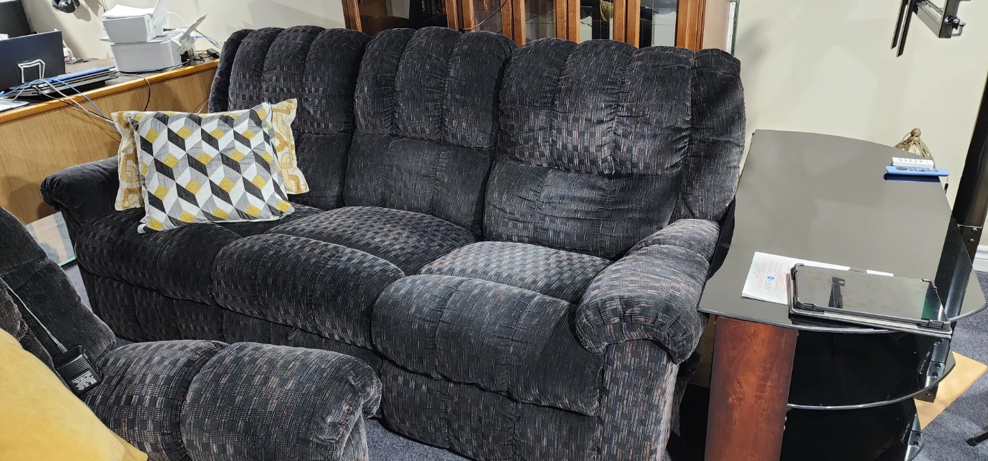 Reclining Sofa Set - Sofa &  Massage Chair