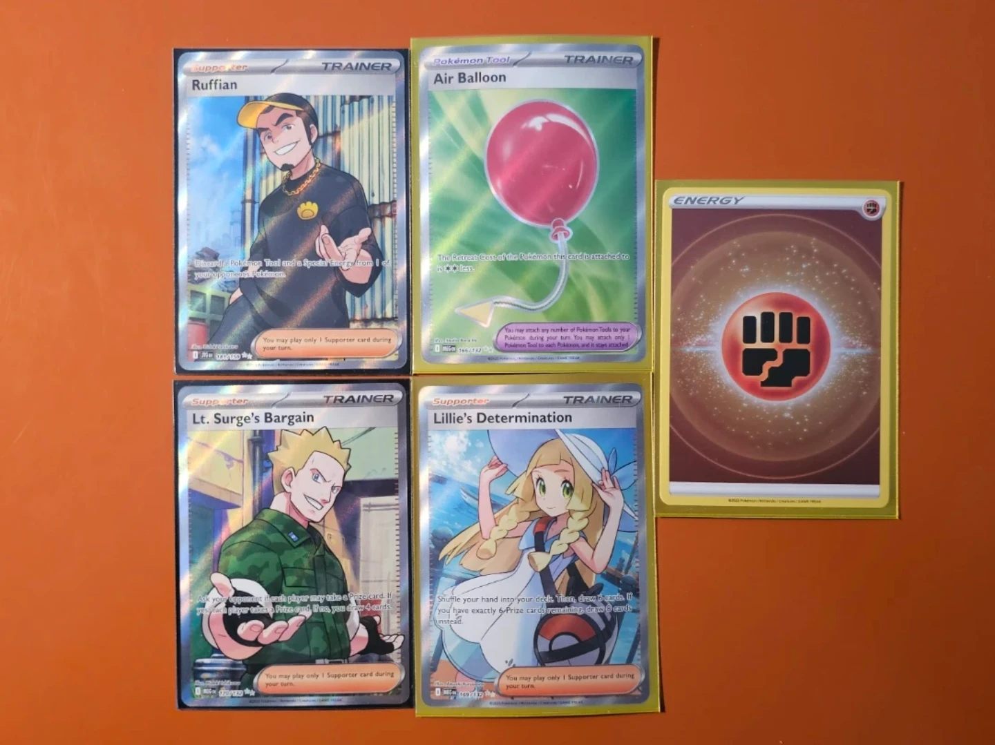 Sleeved full Art Support/Tools