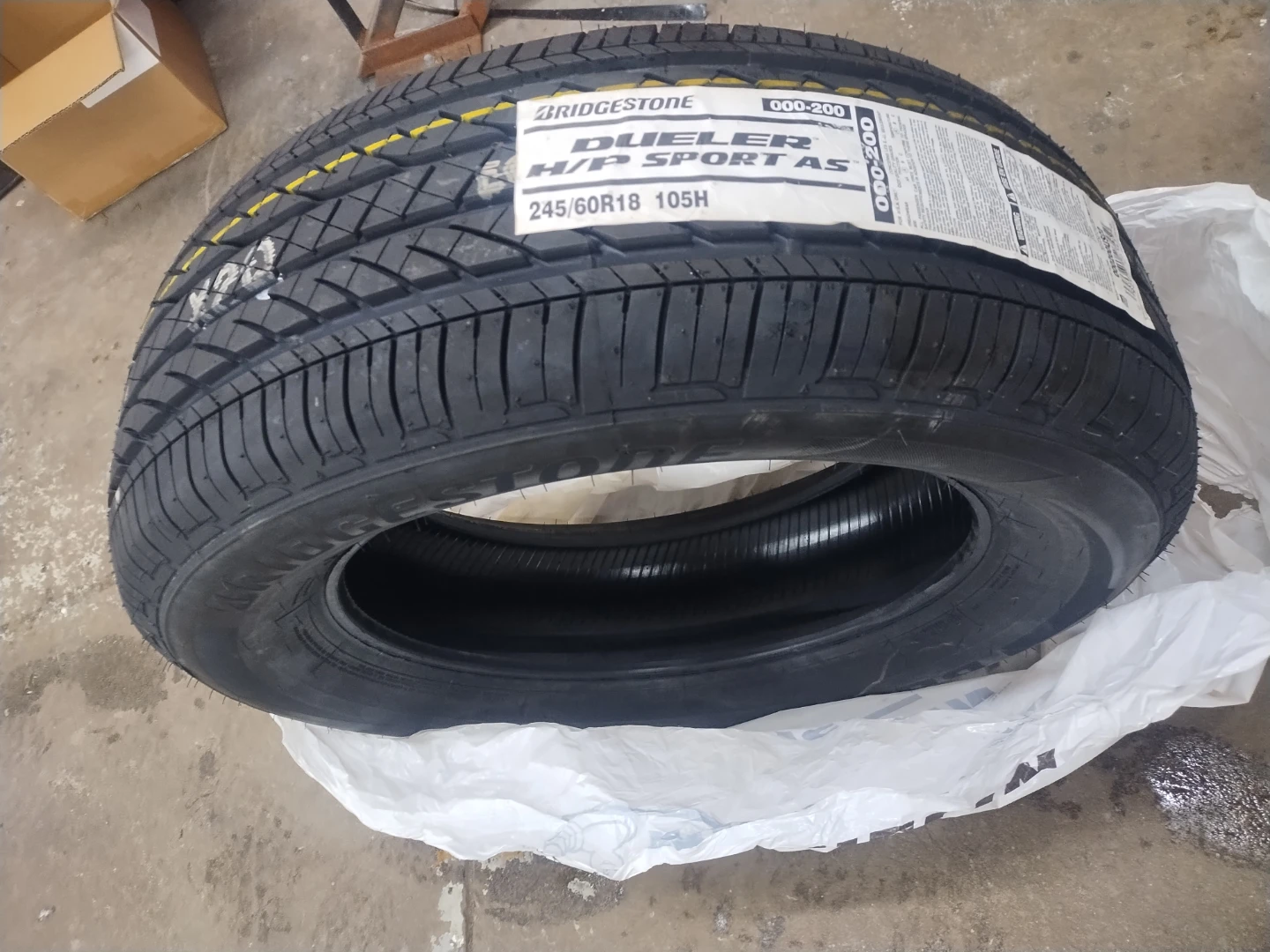 Bridgestone Dueler H/P Sport AS 245/60R18 Tire - photo 2