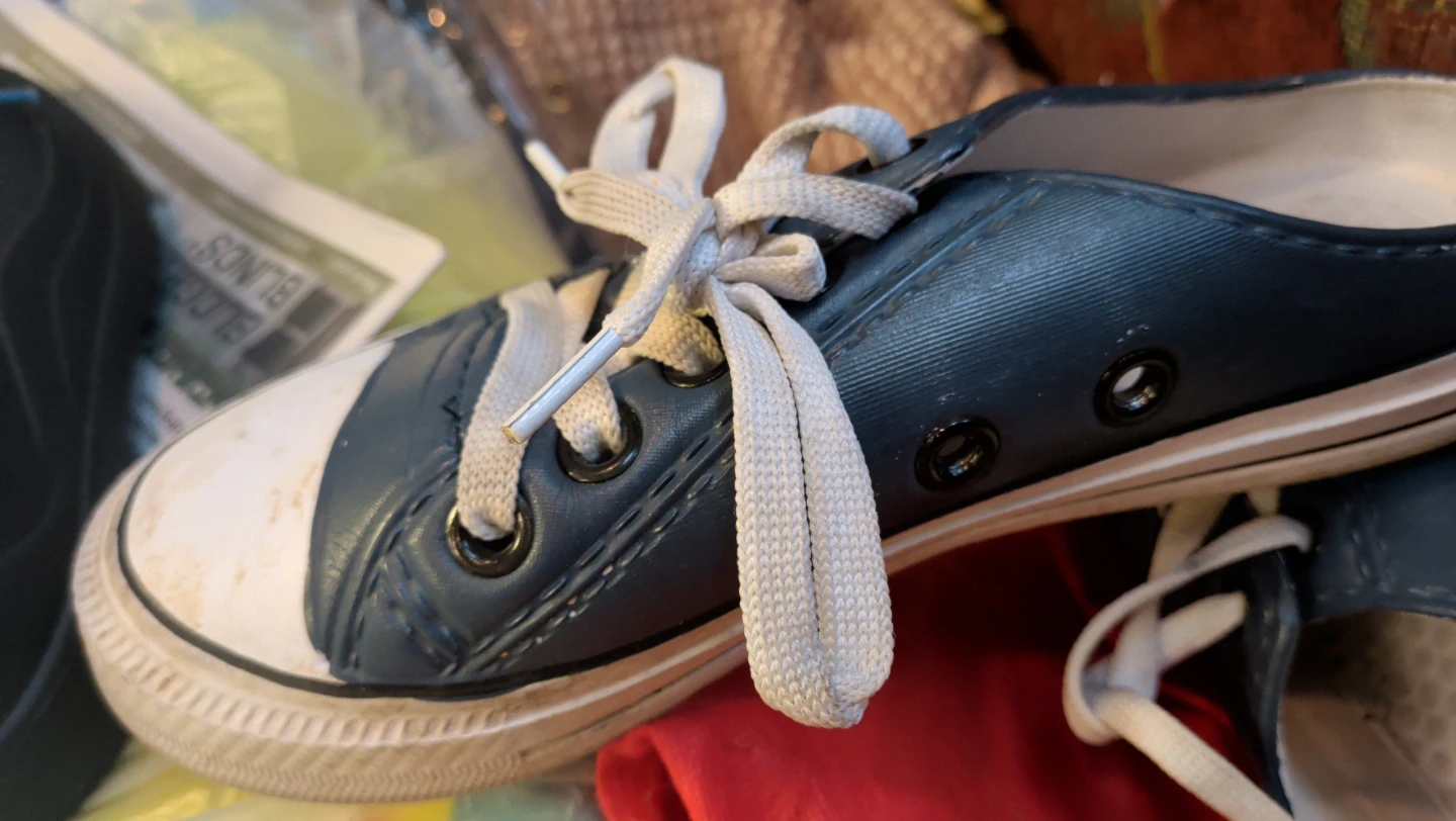 Blue Slip-On Sneakers - Size 38 - photo 3