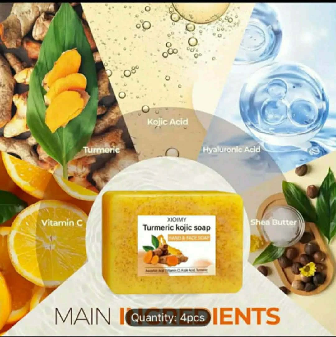XIOIMY Turmeric Kojic Soap - photo 2