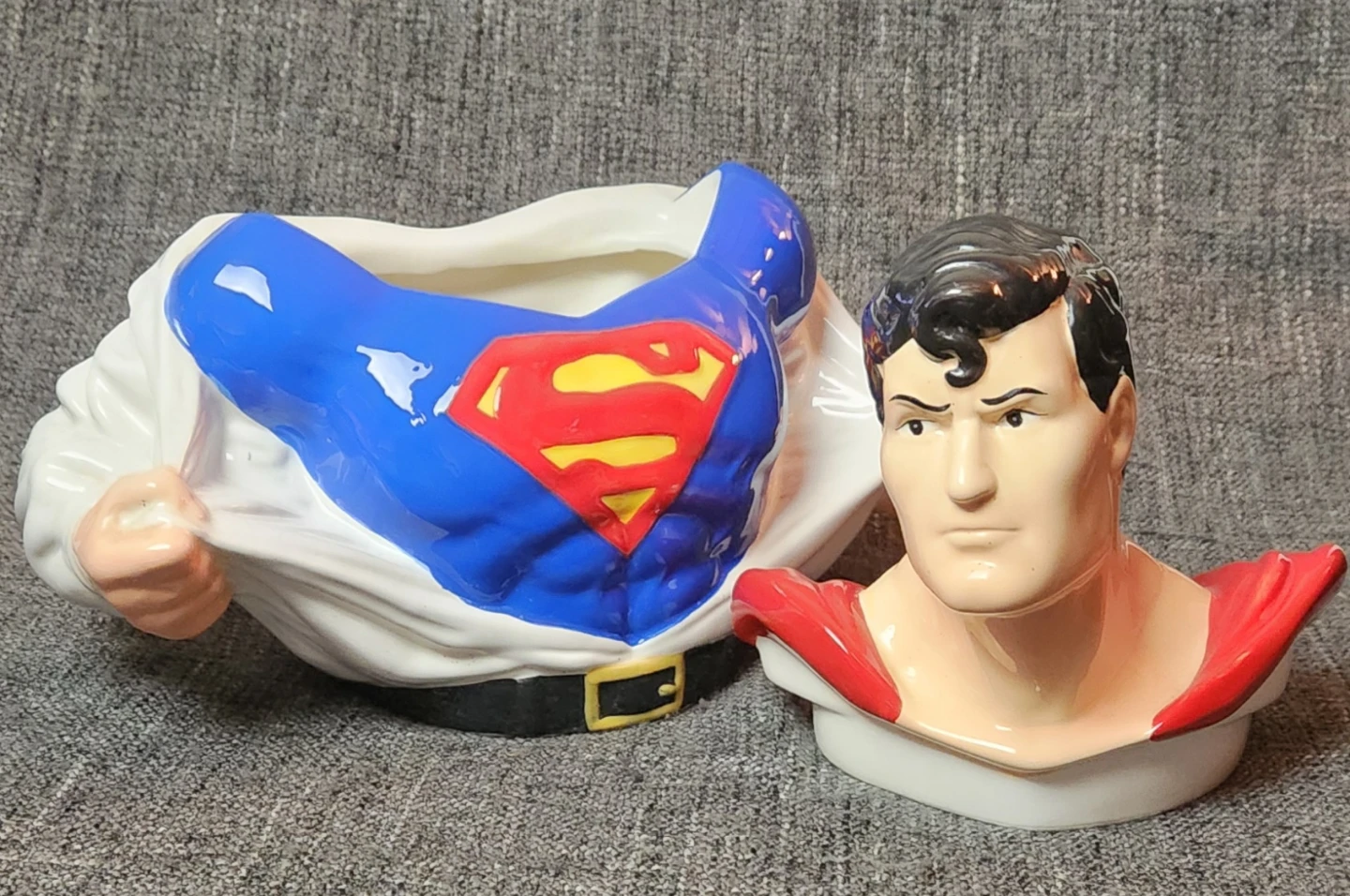 Superman/Clark Kent Cookie Jar - Discontinued - photo 5