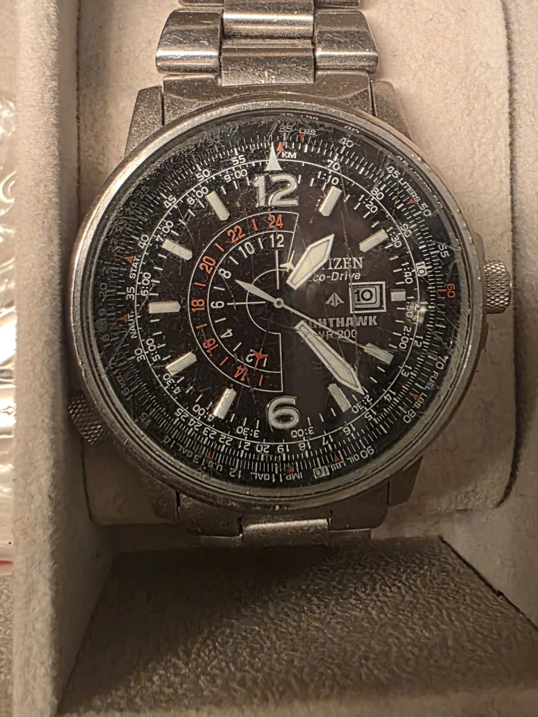 Citizen Eco-Drive Nighthawk WR200 Watch