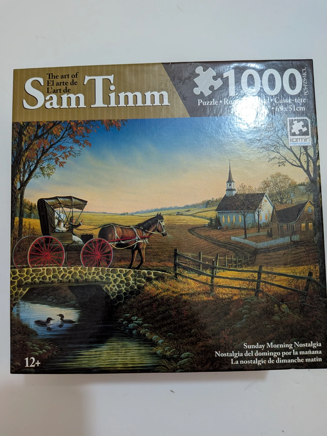 Sam Timm Sunday Morning Nostalgia 1000 Piece Puzzle