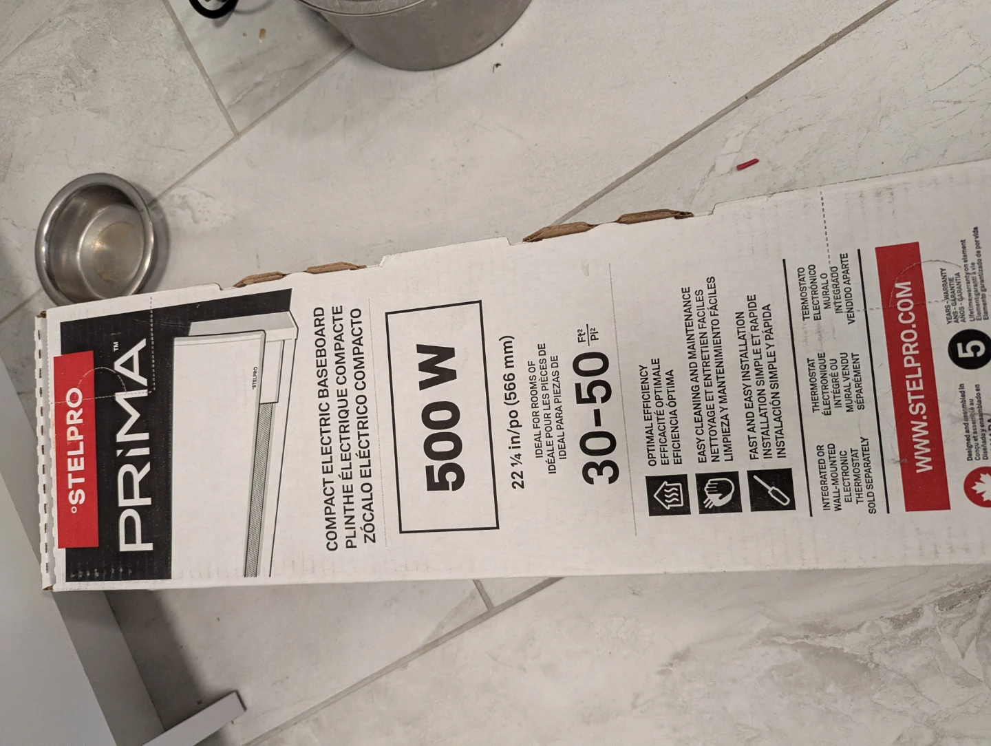 Baseboard heater