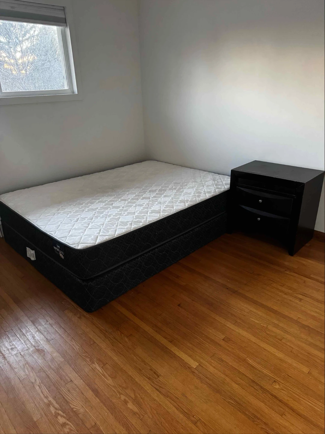 Mattress and Nightstand Set