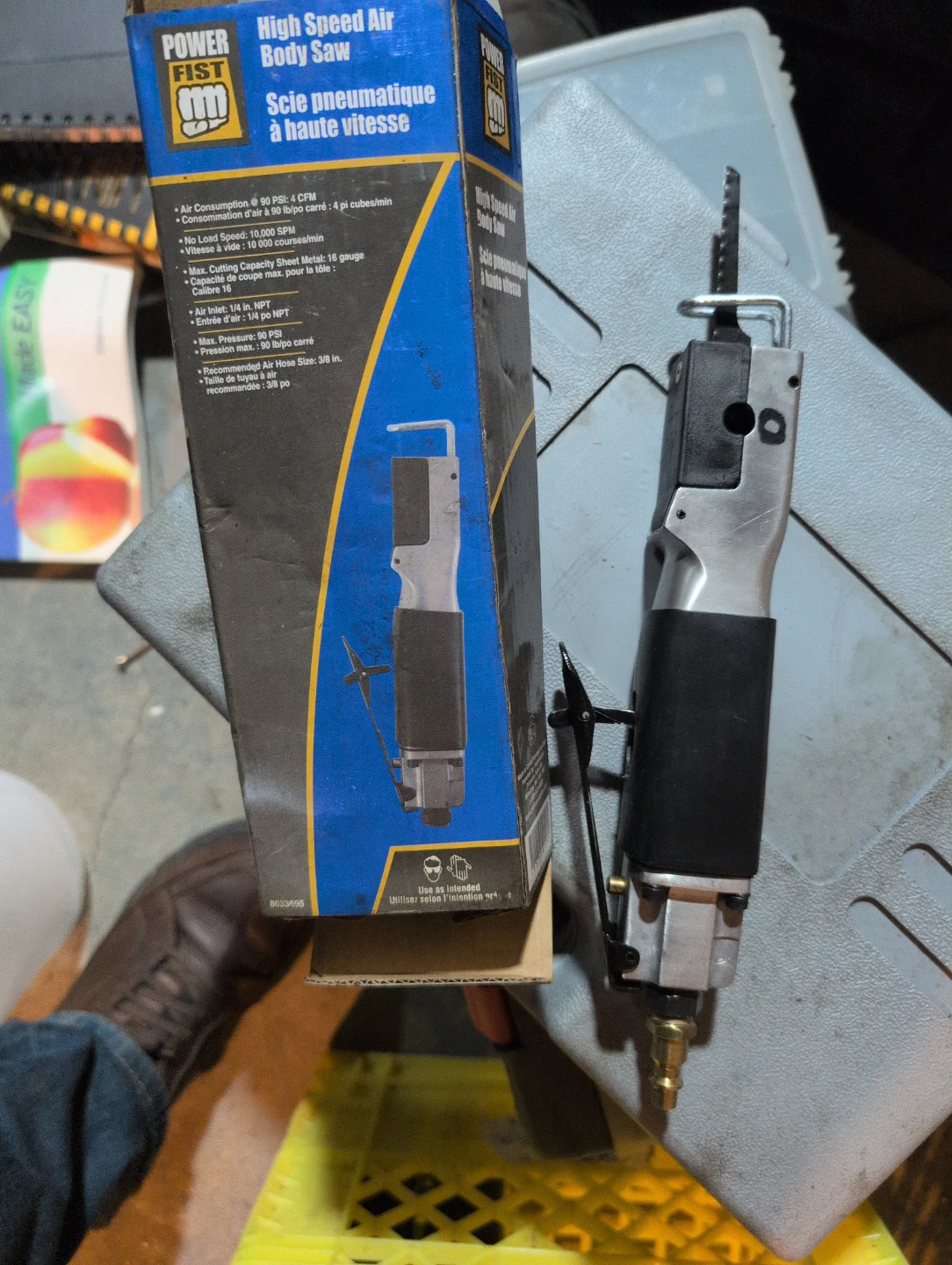 Power Fist High Speed Air Body Saw - photo 2