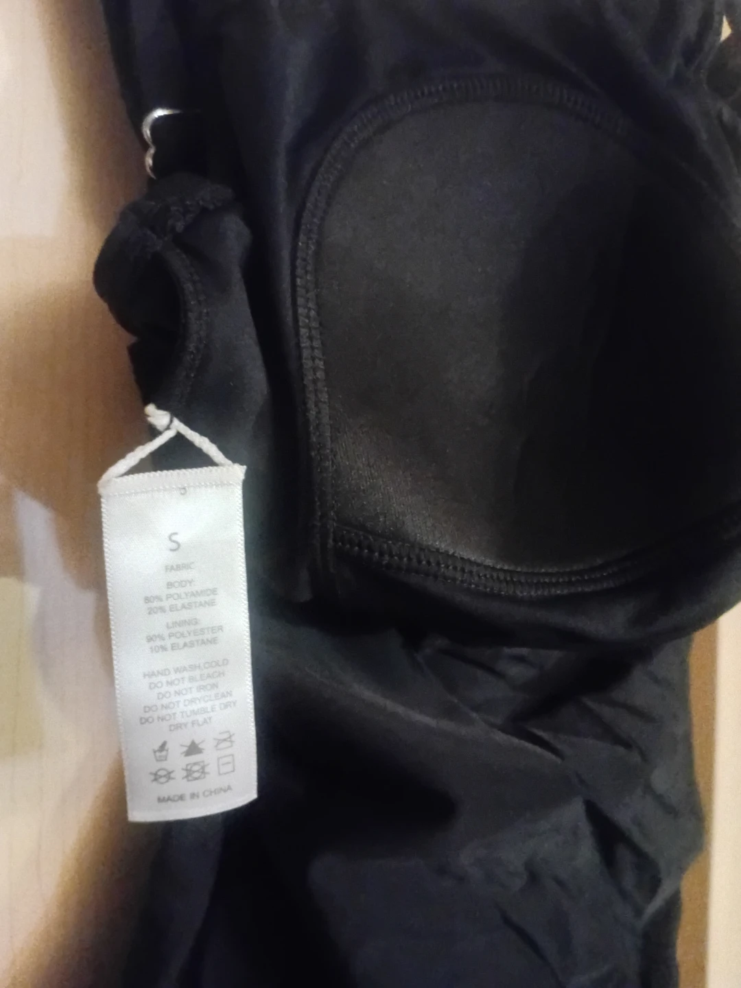 NEW!   Black One-Piece Swimsuit - photo 4