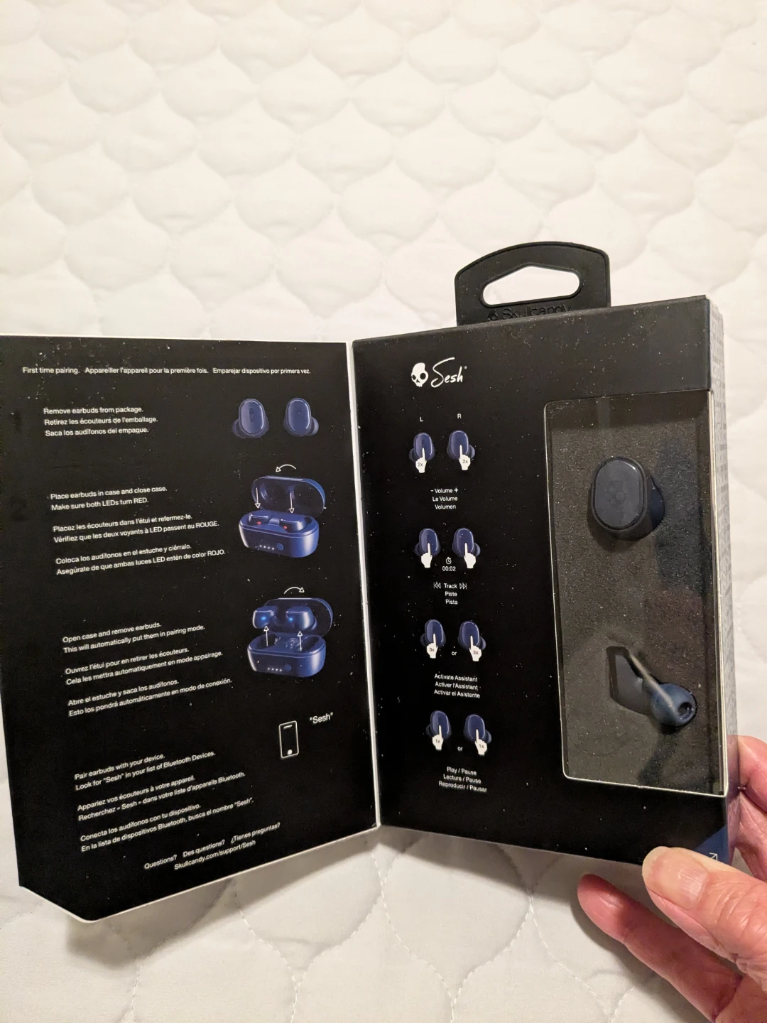 Skullcandy Sesh True Wireless Earbuds - Blue - photo 4