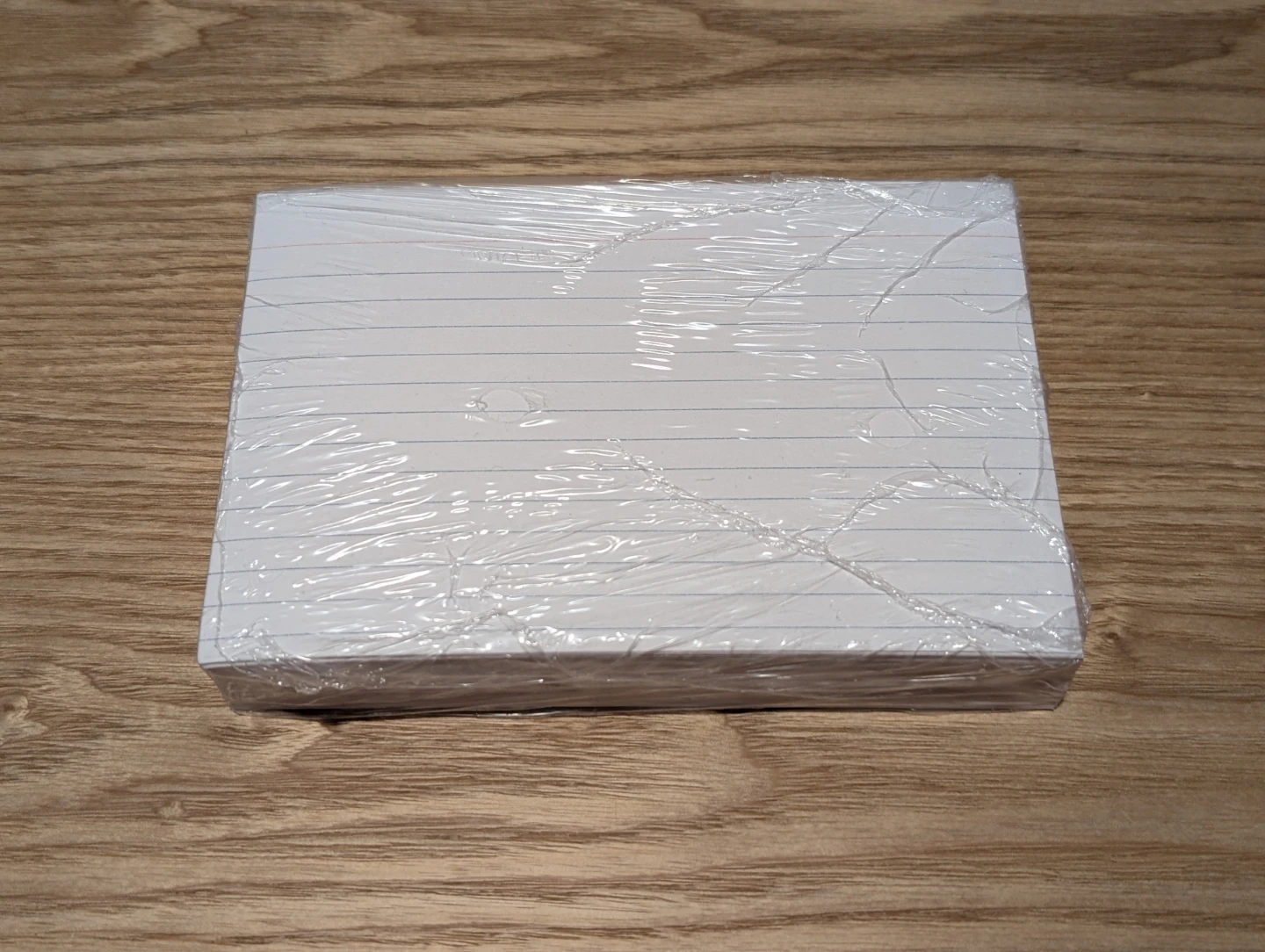 NEW: Staples 300 White Ruled Index Cards 3" x 5" - photo 2