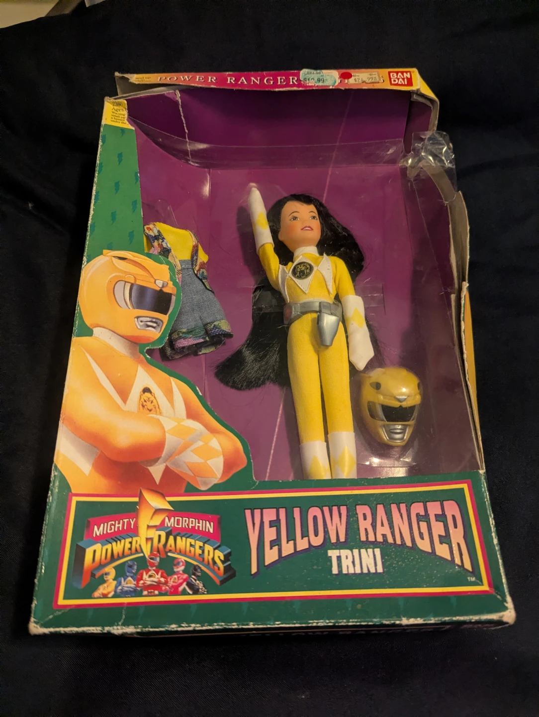Mighty Morphin Power Rangers Yellow Ranger Trini Doll