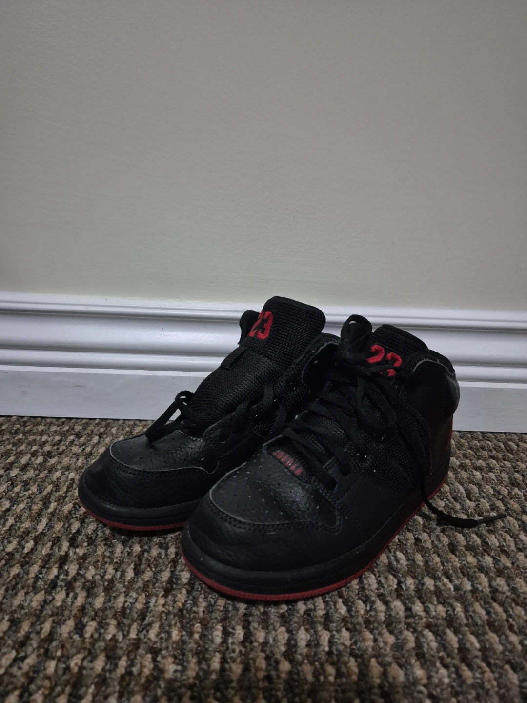 Jordan 23 Black/Red Sneakers - photo 3