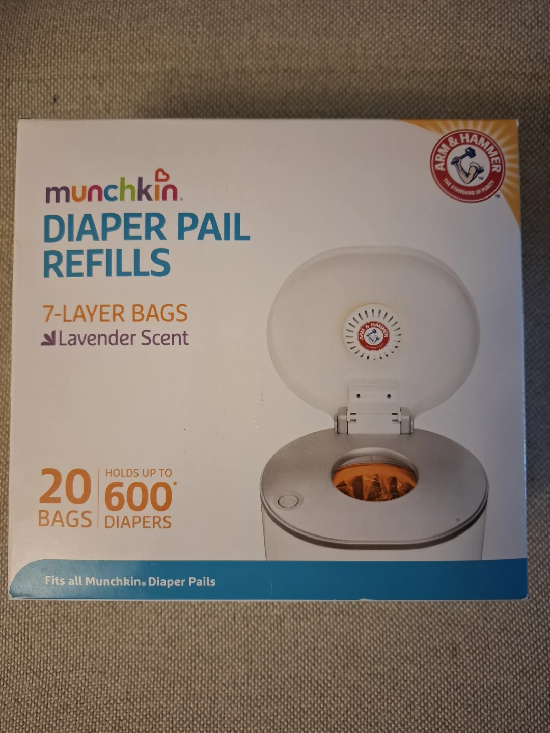 Munchkin Diaper Pail Refills - Lavender Scent
