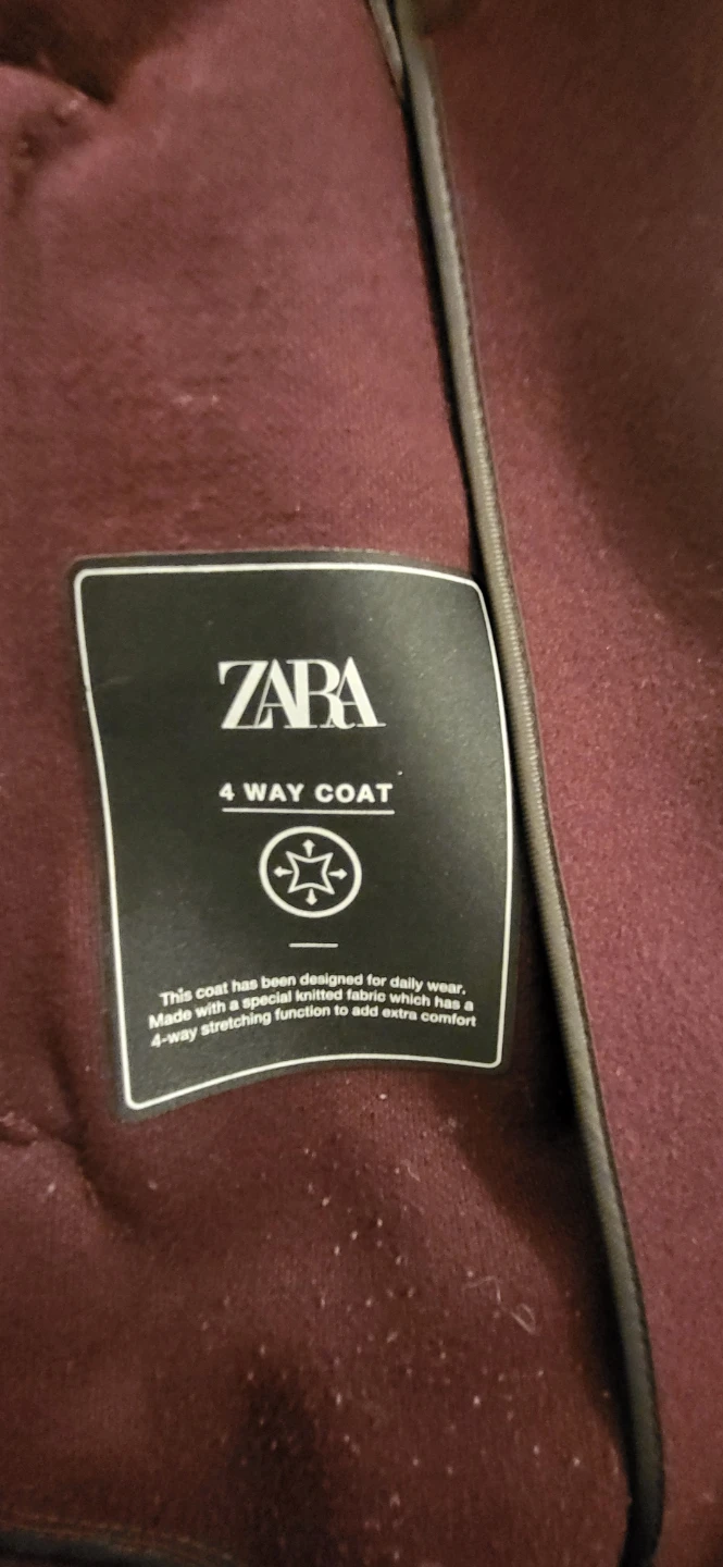 Zara 4 Way Coat - Size L - photo 3
